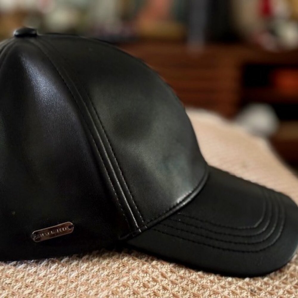🖤 Black Puffer Baseball Cap